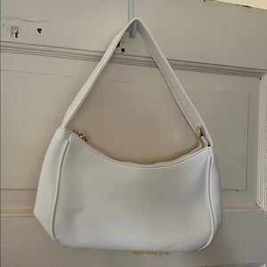 Elegant White Women's Handbag